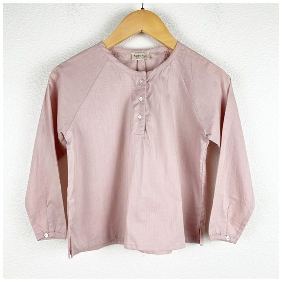 MarMar Kids Long Sleeve Shirt in Pink Size 8