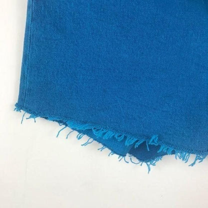 $$ Levi's 501 Denim Shorts In Tango Overdye Turquoise Size 29