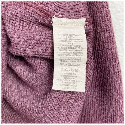 Free People Rainbow Thermal Long Sleeve Size Medium