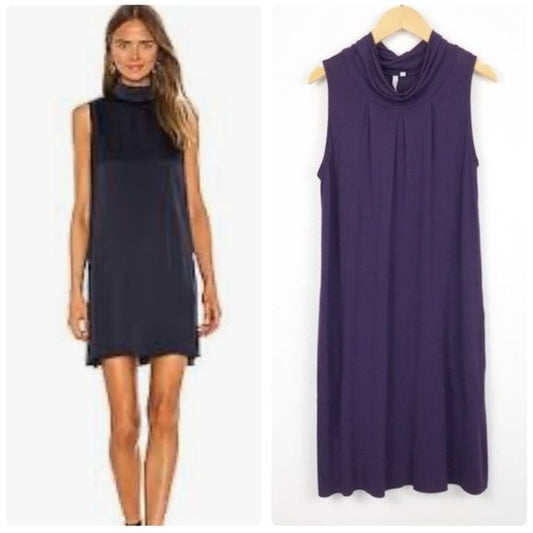 Michael Stars Purple Sleeveless Dress Size OS