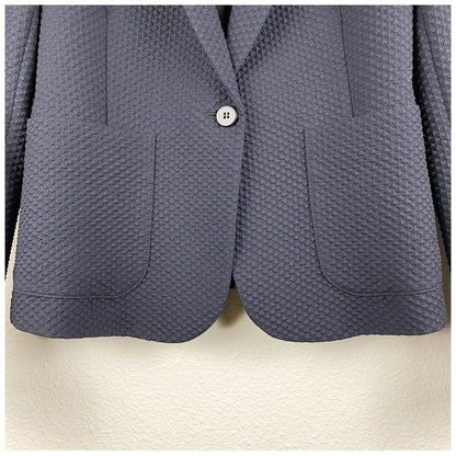 2NDDay Textured Navy Blazer Size 36