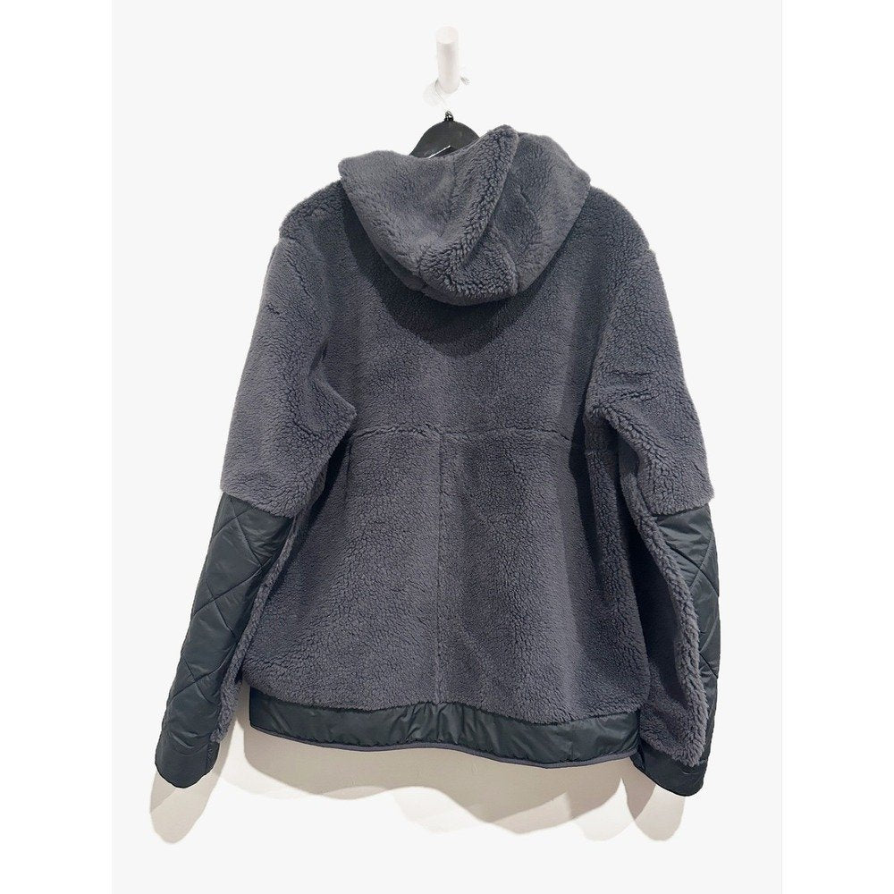 Patagonia Recycled Sherpa Hoody in Smolder Blue - Large