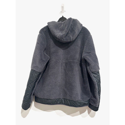 Patagonia Recycled Sherpa Hoody in Smolder Blue - Large
