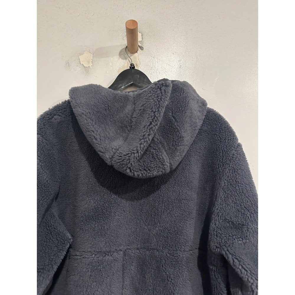 Patagonia Recycled Sherpa Hoody in Smolder Blue - Large