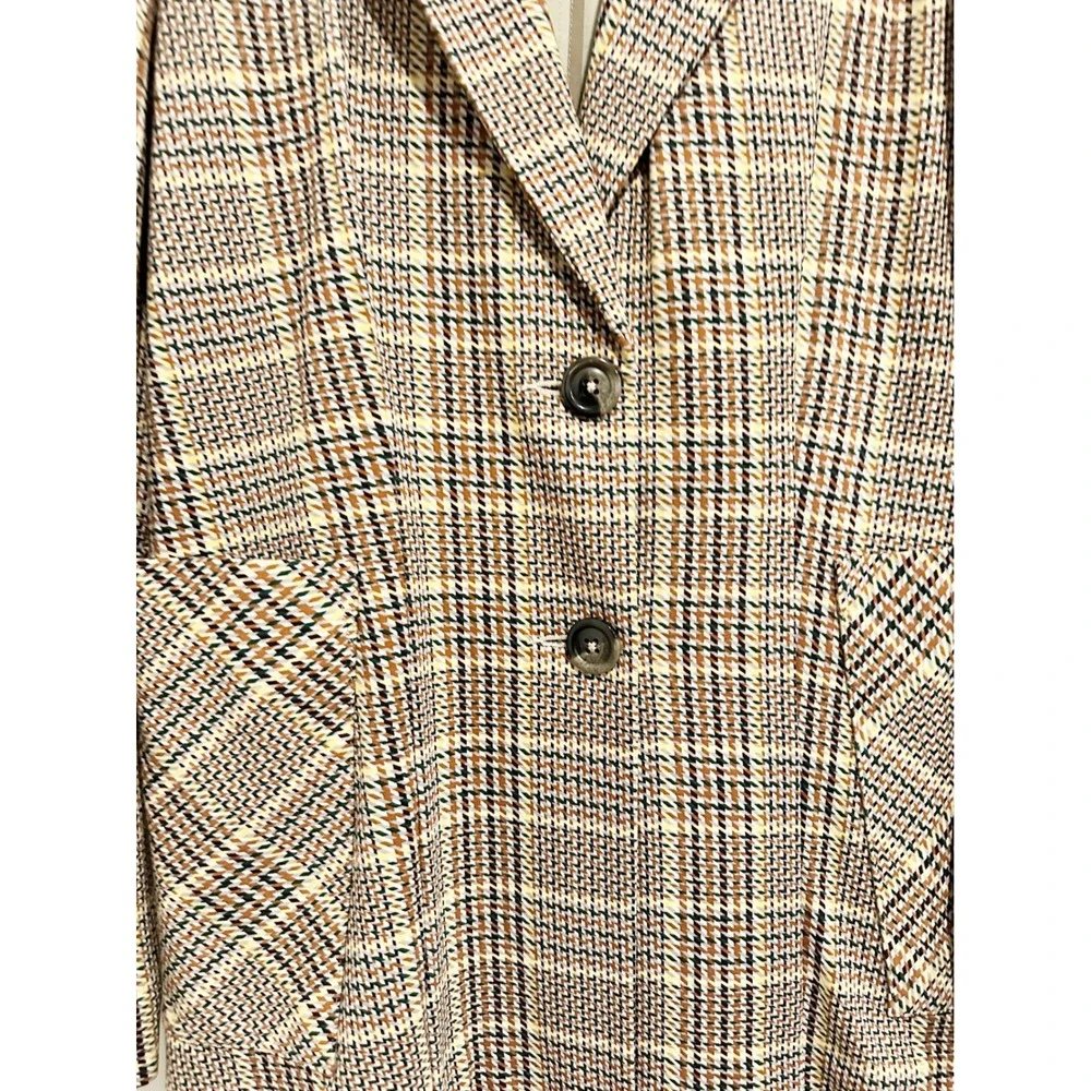 CAbi Pastime Plaid Blazer - 4