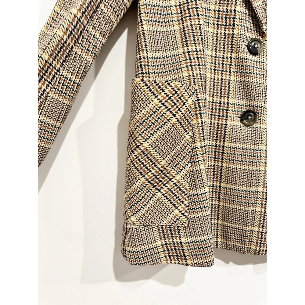 CAbi Pastime Plaid Blazer - 4