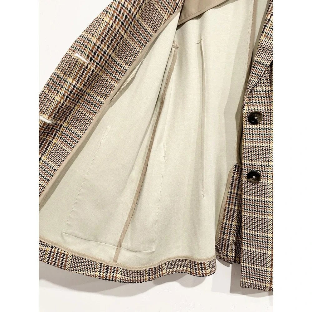 CAbi Pastime Plaid Blazer - 4
