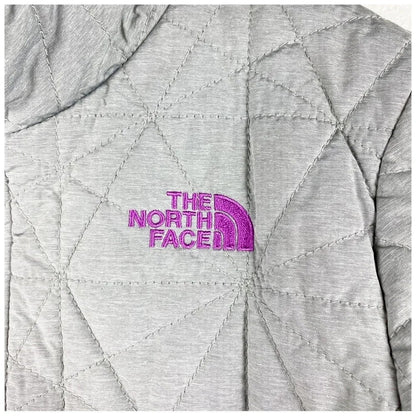The North‎ Face Tamburello Gray Quilted Jacket - XS
