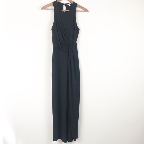 Joie Seamour Twist Front Midi Dress Size XXS