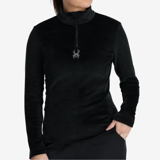 Spyder NWT Shimmer Bug 1/2-Zip Mid-Layer Size XS