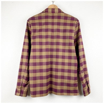 Lululemon Mason’s Peak Flannel in Check Plaid Mini Dark‎ Adobe Frontier - Small