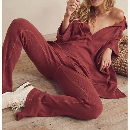 Free People NWT  Under The Stars Slim Flares in Rosewood Size Large