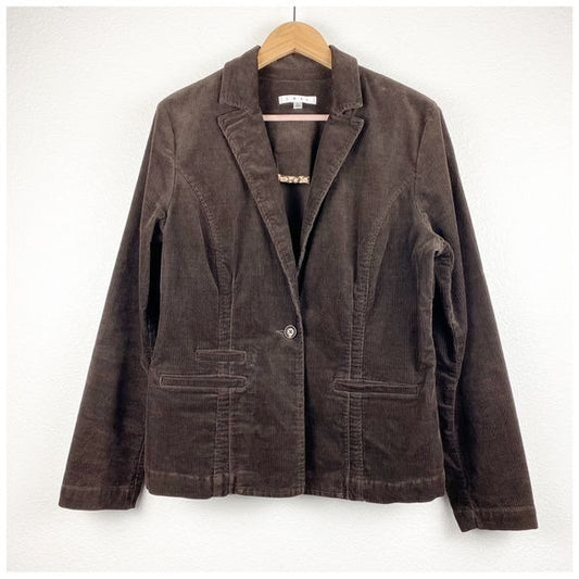 Cabi Brown Corduroy Blazer Size Large