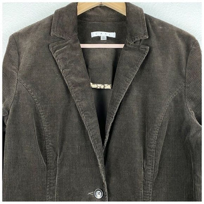 Cabi Brown Corduroy Blazer Size Large