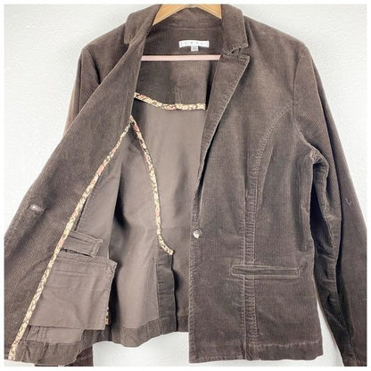 Cabi Brown Corduroy Blazer Size Large