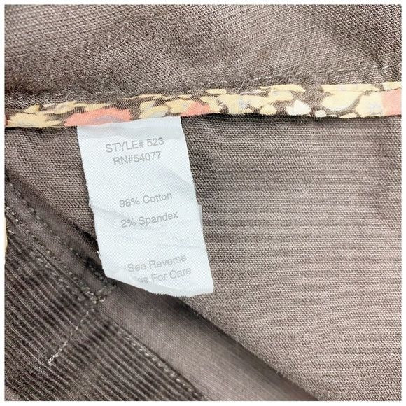 Cabi Brown Corduroy Blazer Size Large