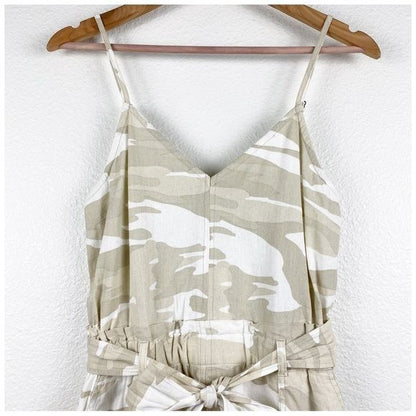 Splendid NWT Geneva Tank Dress in Sand Camo Size XS