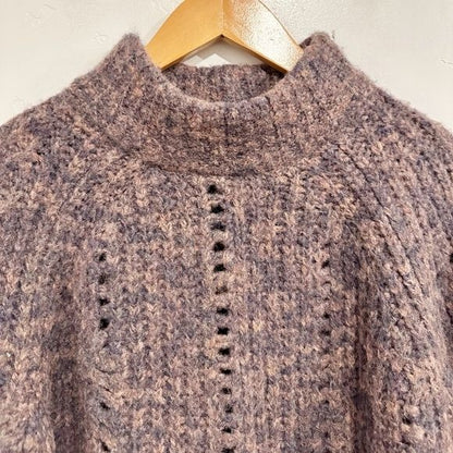 Madewell Pointelle Mockneck Pullover Sweater Size XXS