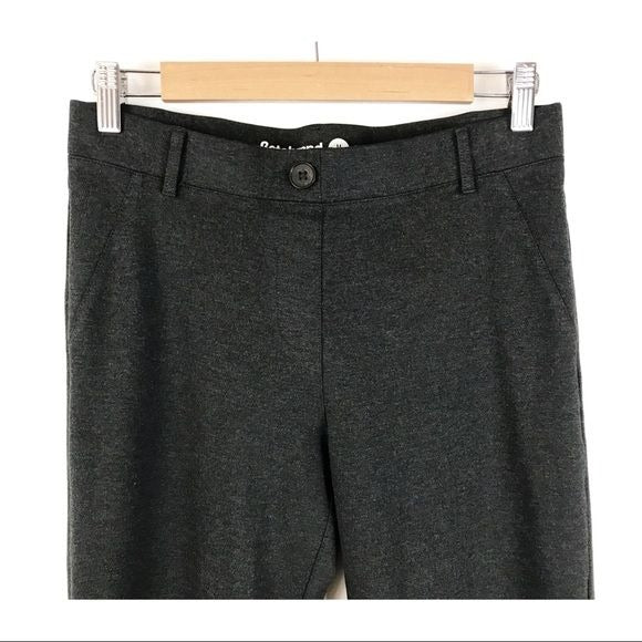 Betabrand Dress Pant Yoga Pants in Charcoal Size Medium Petite