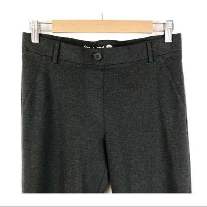 Betabrand Dress Pant Yoga Pants in Charcoal Size Medium Petite