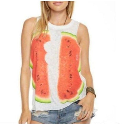 Chaser Reflected Melons Tank Size Large