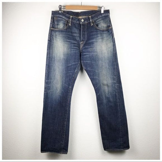 Canton Overalls Japanese Selvedge Denim Jeans Regular Fit 32x30