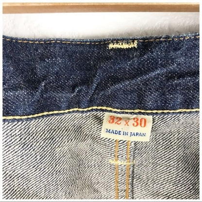 Canton Overalls Japanese Selvedge Denim Jeans Regular Fit 32x30