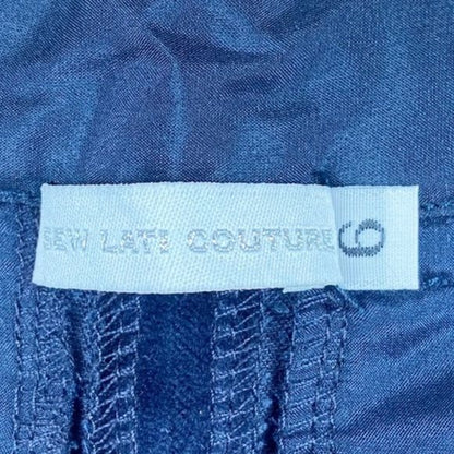 Sew Lati Couture Kids Navy Velvet Suit Size 6