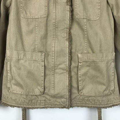 Banana Republic Military Wrap Jacket with Fringe Edges Size XSP