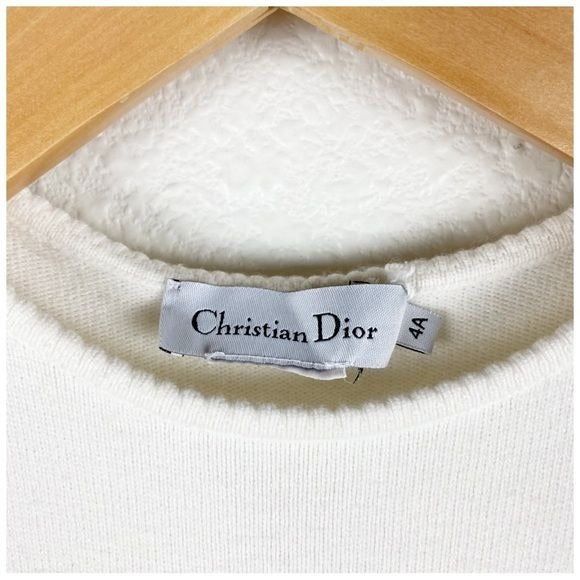 Christian Dior White Sweater Dress Size 4