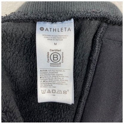 Athleta Cozy Karma Recover Jogger in Black Size Medium