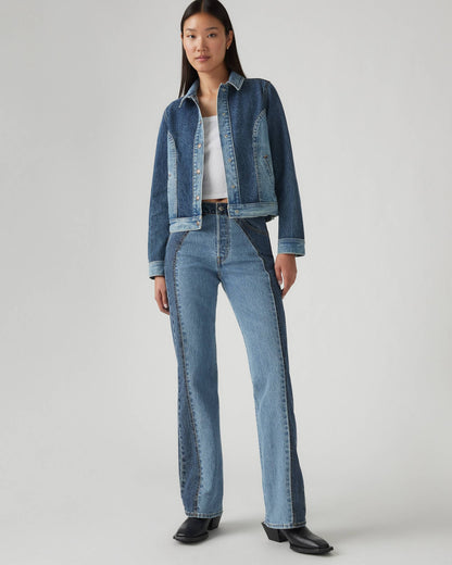 Levi's Wedgie Boot in Western Practically Pieced