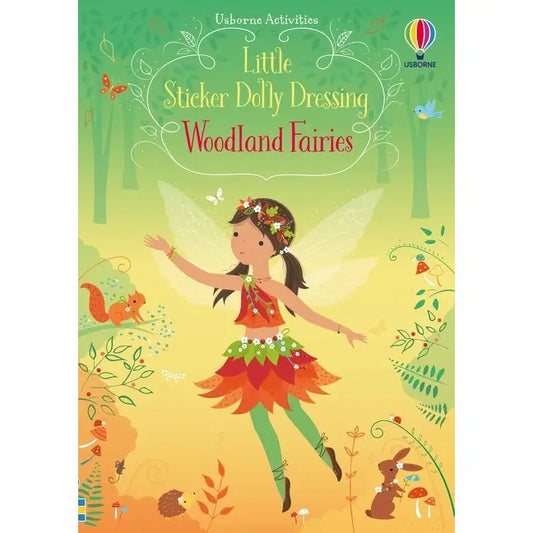 Usborne Little Sticker Dolly Dressing Woodland Fairies Sticker Book