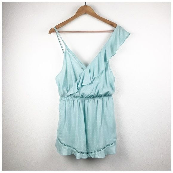 Free People Intimately One of These Days Romper in Sea-foam Size Small