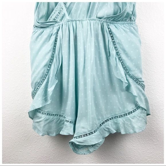 Free People Intimately One of These Days Romper in Sea-foam Size Small