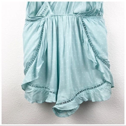 Free People Intimately One of These Days Romper in Sea-foam Size Small