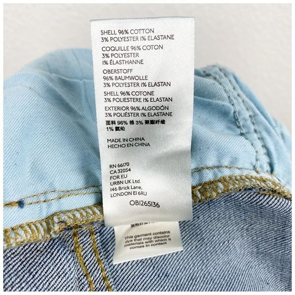 Anthropologie Pilcro Side Stripe Slim Boyfriend Jeans Size 32