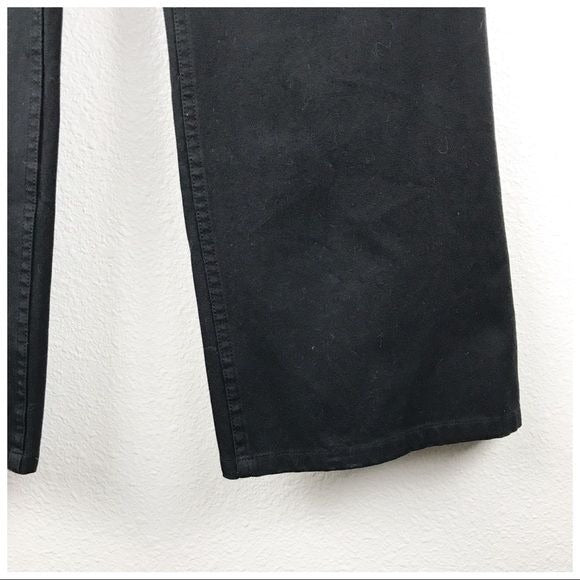 Eileen Fisher Black Cotton Pants Size 27/28 Petite