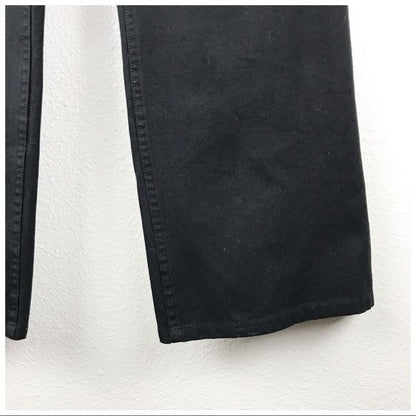 Eileen Fisher Black Cotton Pants Size 27/28 Petite