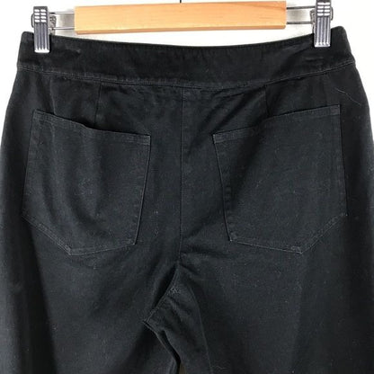 Eileen Fisher Black Cotton Pants Size 27/28 Petite