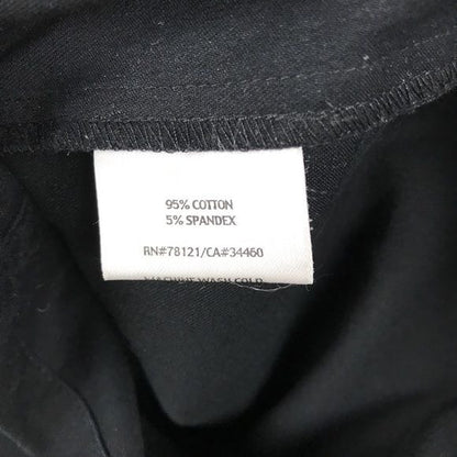 Eileen Fisher Black Cotton Pants Size 27/28 Petite