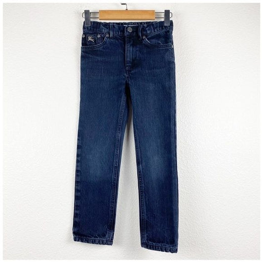 Burberry Kids Mini Steadman Dark Denim Jeans Size 6