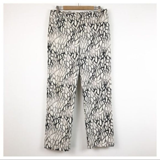 St. John Sport Printed Pants Size 12