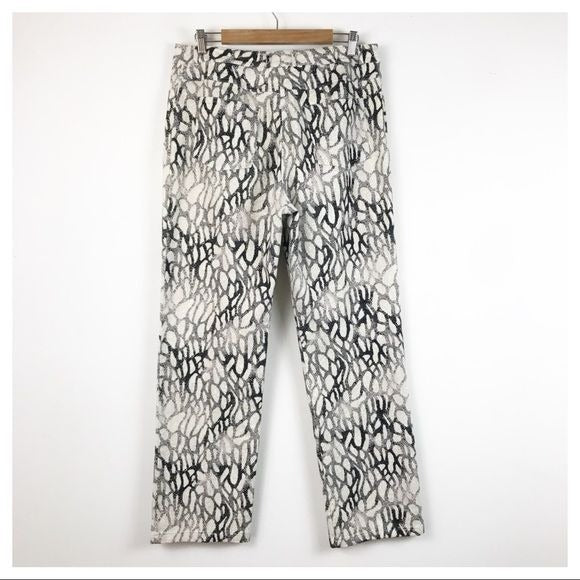 St. John Sport Printed Pants Size 12