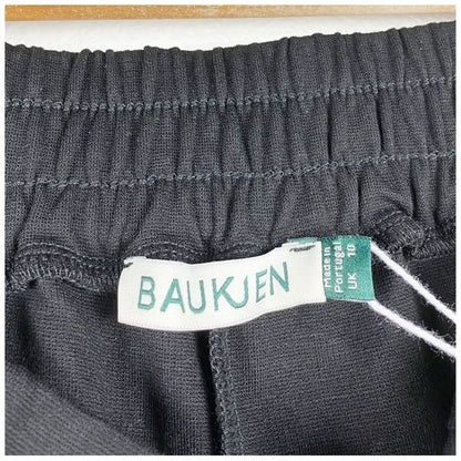 Baukjen Marian Trousers with Lenzing in Caviar Black Size 10