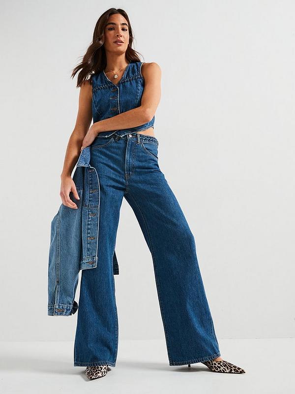 Levi's Ribcage Wide Leg Jeans