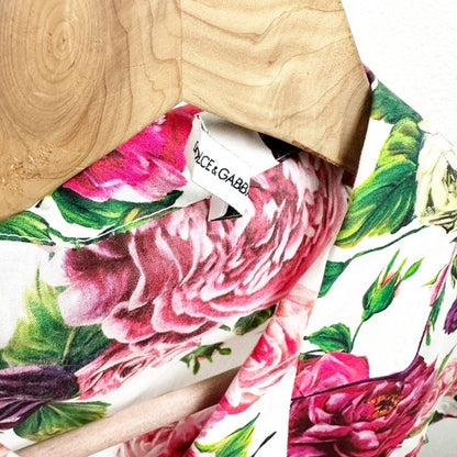Dolce & Gabbana Girl’s Colorful Floral Short PJ Set - 11/12
