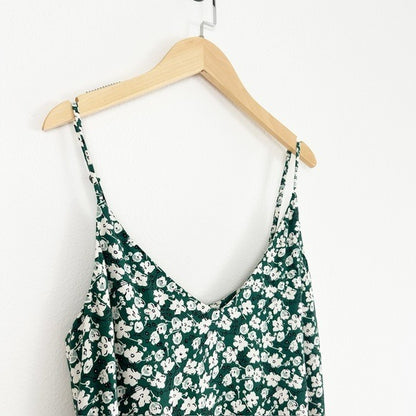 Reformation Marlowe Mini Dress in Cilantro Size Small