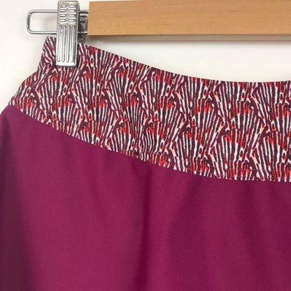 Prana Swim Skirt in Pomegranate Seashells Size XS